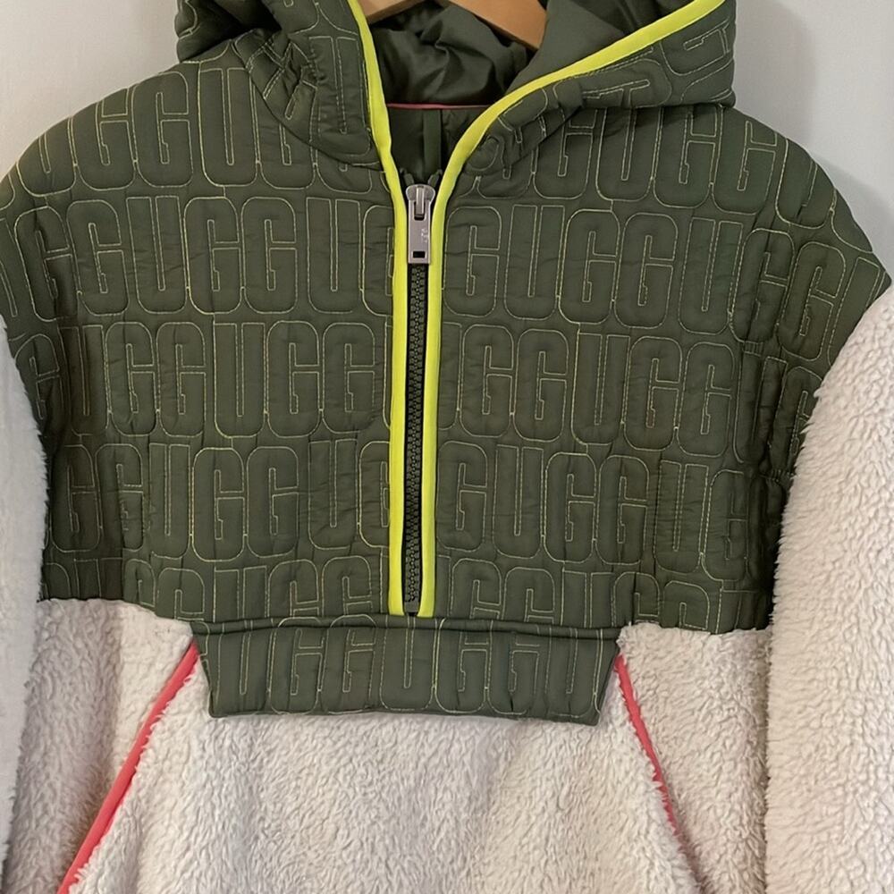 UGG Iggy Sherpa Half Zip Pullover - Picture 4 of 16